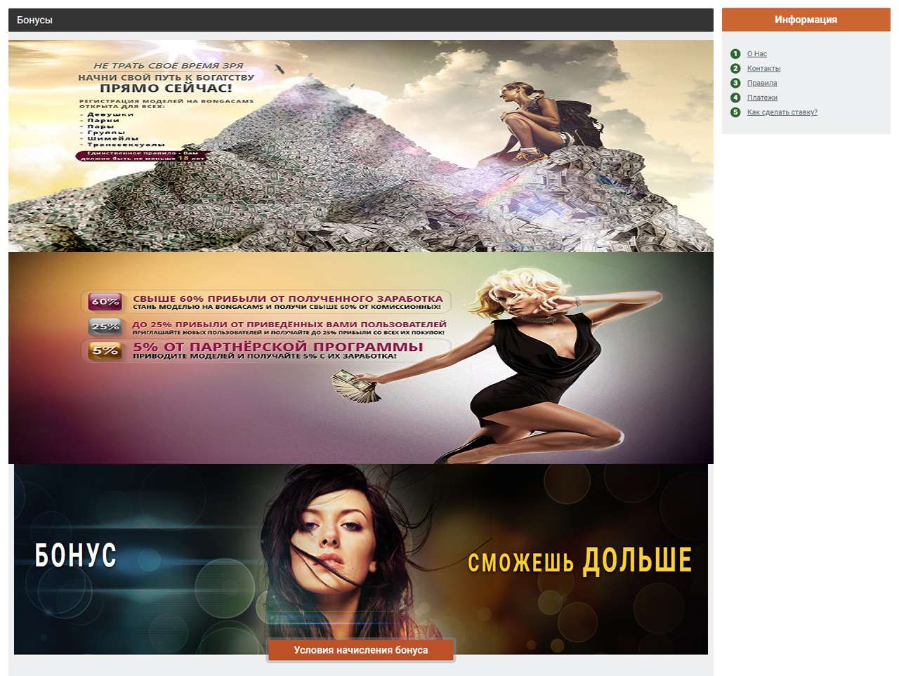 BongaCams, Gessistar, запись